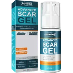 Jaysuing Advanced Scar Gel, Scar Removal for Surgical Scars, Acne Scar Removal Cream - 50 gm - Rokomari